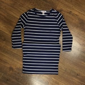Motherhood Maternity | Texture Striped | Sz:M